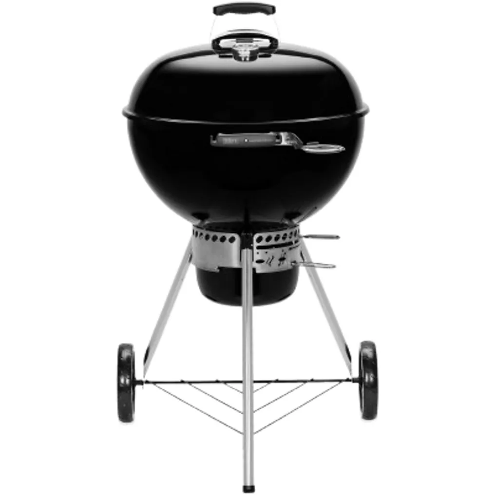 Holzkohlegrill WEBER GBS E-5750 Schwarz Master Touch auf Füßen 57 cm