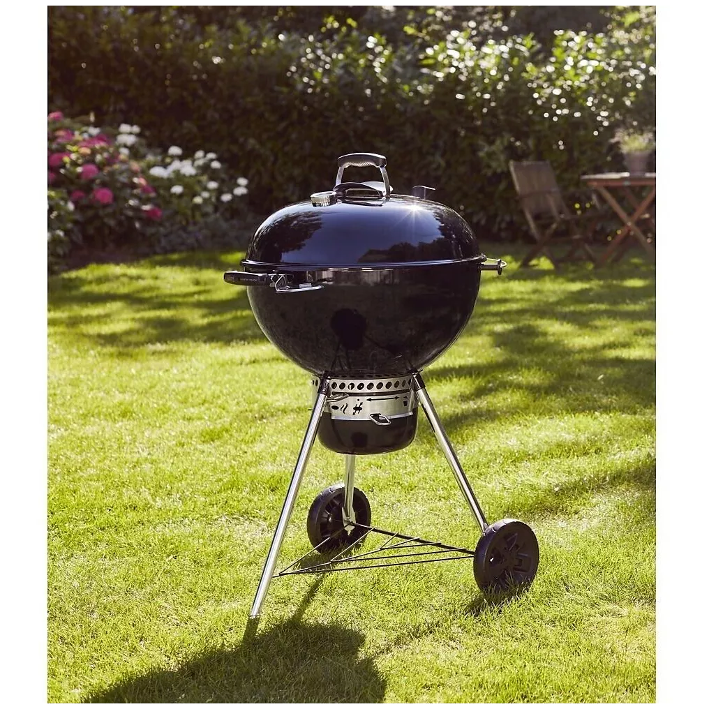 Holzkohlegrill WEBER GBS E-5750 Schwarz Master Touch auf Füßen 57 cm – Bild 2