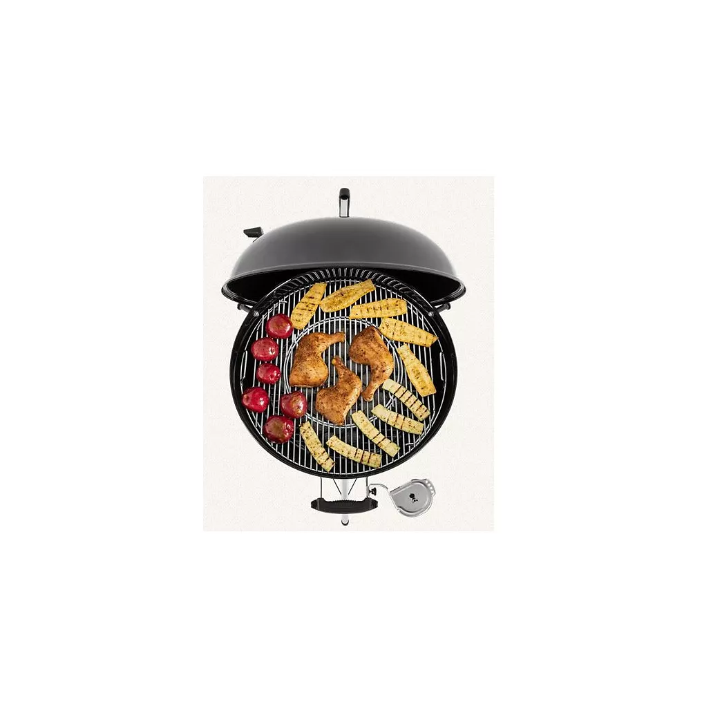 Holzkohlegrill WEBER GBS E-5750 Schwarz Master Touch auf Füßen 57 cm – Bild 4