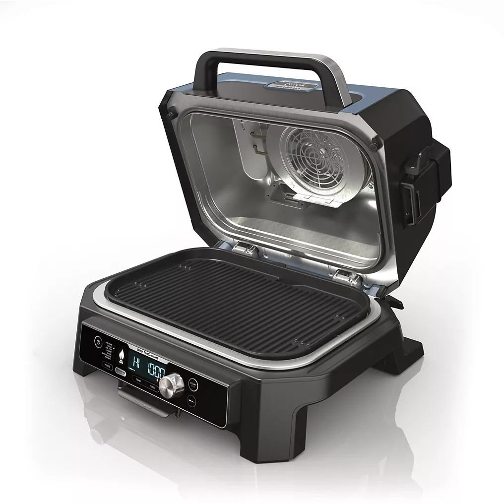 Elektrogrill NINJA OG901EU Woodfire Pro Connect – Tischgerät, 44,5×26,5 cm – Bild 11