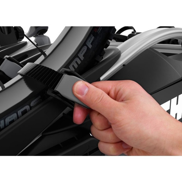 Kupplungsfahrradträger Thule VeloCompact 13-pin 3 Fahrräder Schwarz – Bild 2