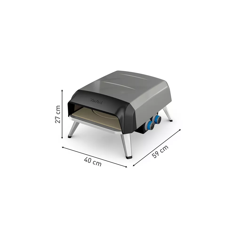 Gas-Pizzaofen TEFAL Pronto JM412010 – Pizza 30 cm, Vorheizung 15 min, bis 400 °C – Bild 7