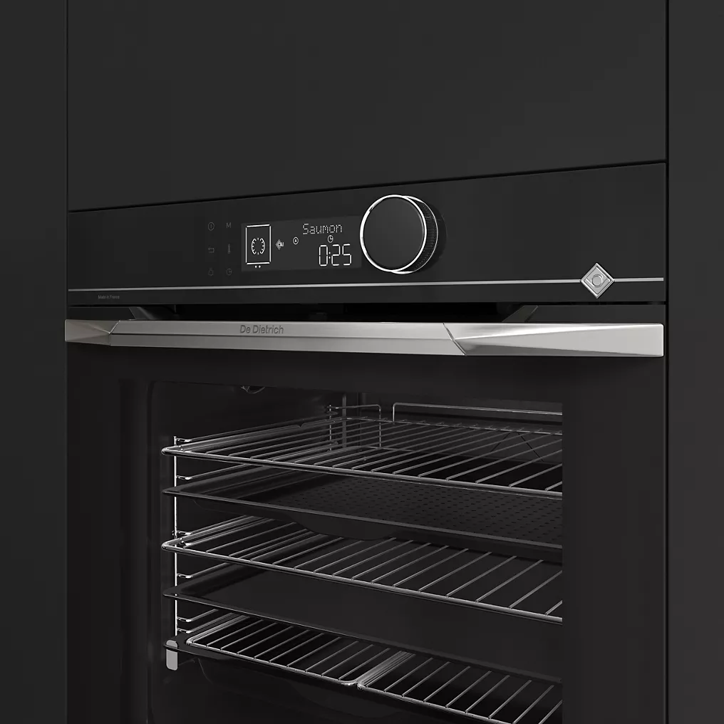 Einbaubackofen DE DIETRICH DOP4556X Sensor Pyrolyse – Bild 15
