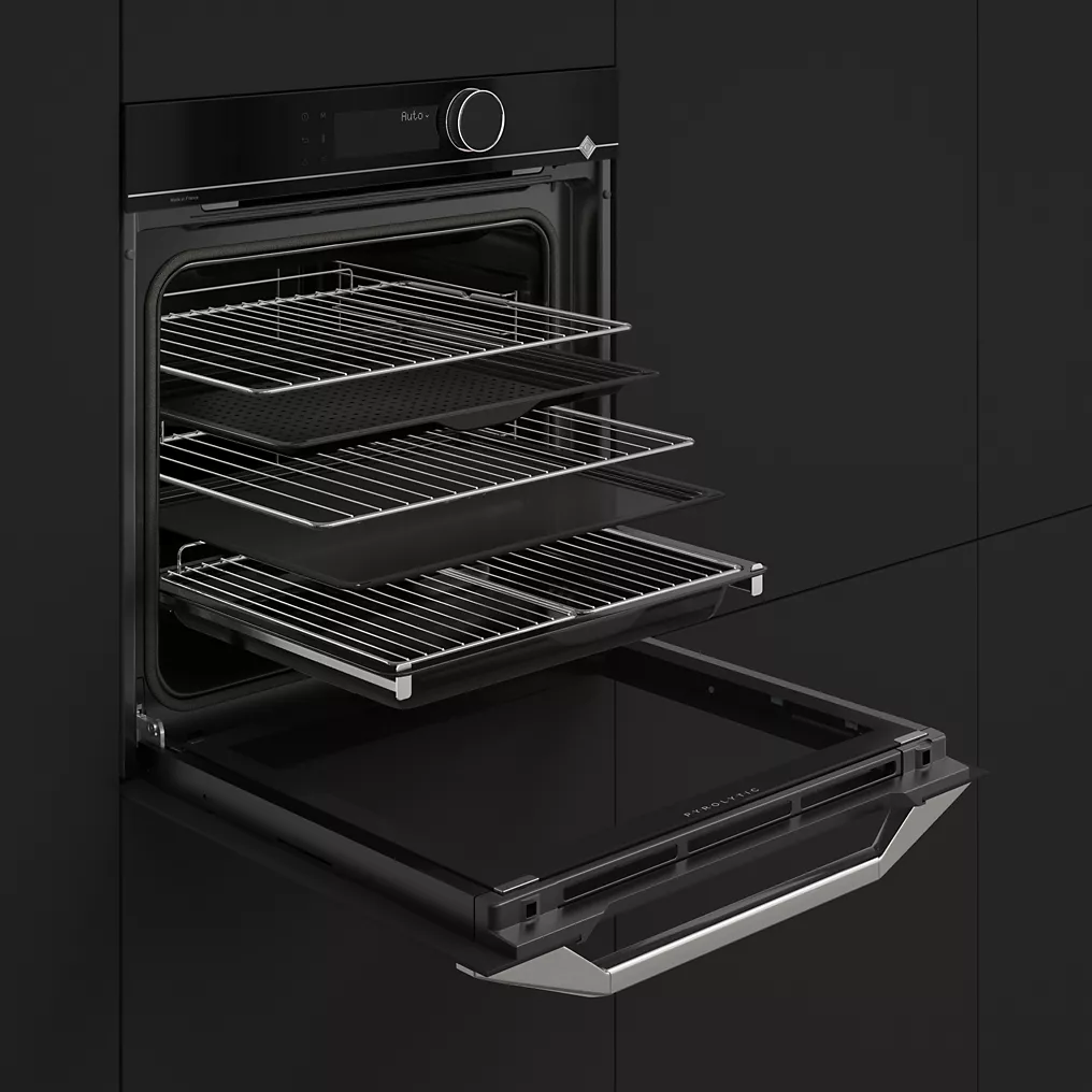 Einbaubackofen DE DIETRICH DOP4556X Sensor Pyrolyse – Bild 13