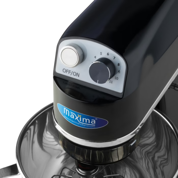 Maxima Planetenrührmaschine 7 L – bis 2 kg Teig Schwarz – Bild 4