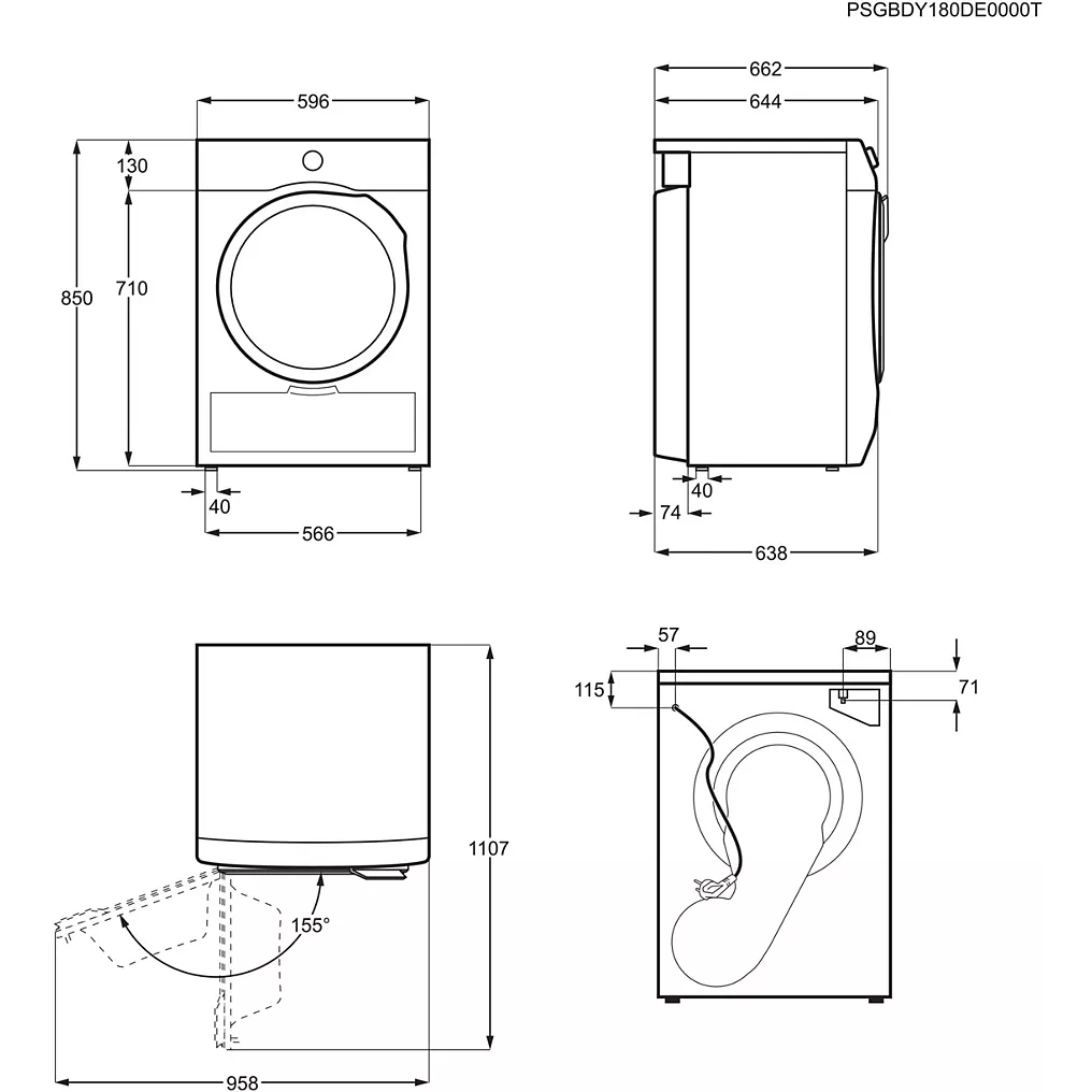 Wärmepumpentrockner ELECTROLUX EW7H5142SC – Bild 6