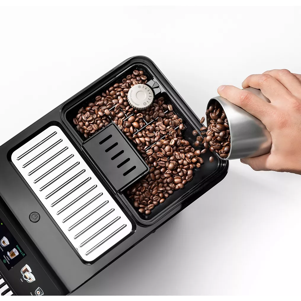 Kaffeevollautomat DELONGHI ECAM450.65.S Eletta Explore Silber – Bild 8