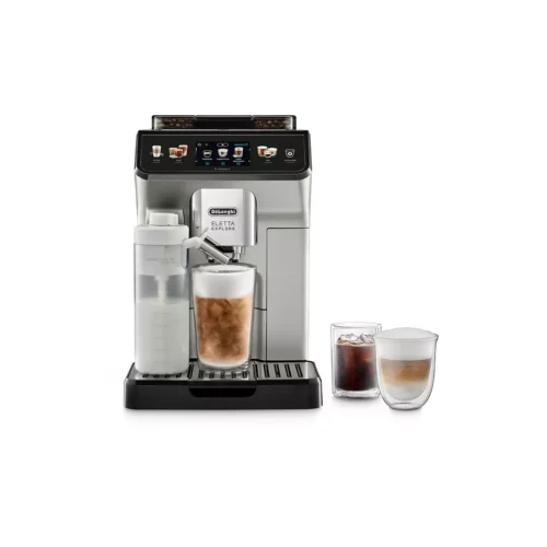 Kaffeevollautomat DELONGHI ECAM450.65.S Eletta Explore Silber