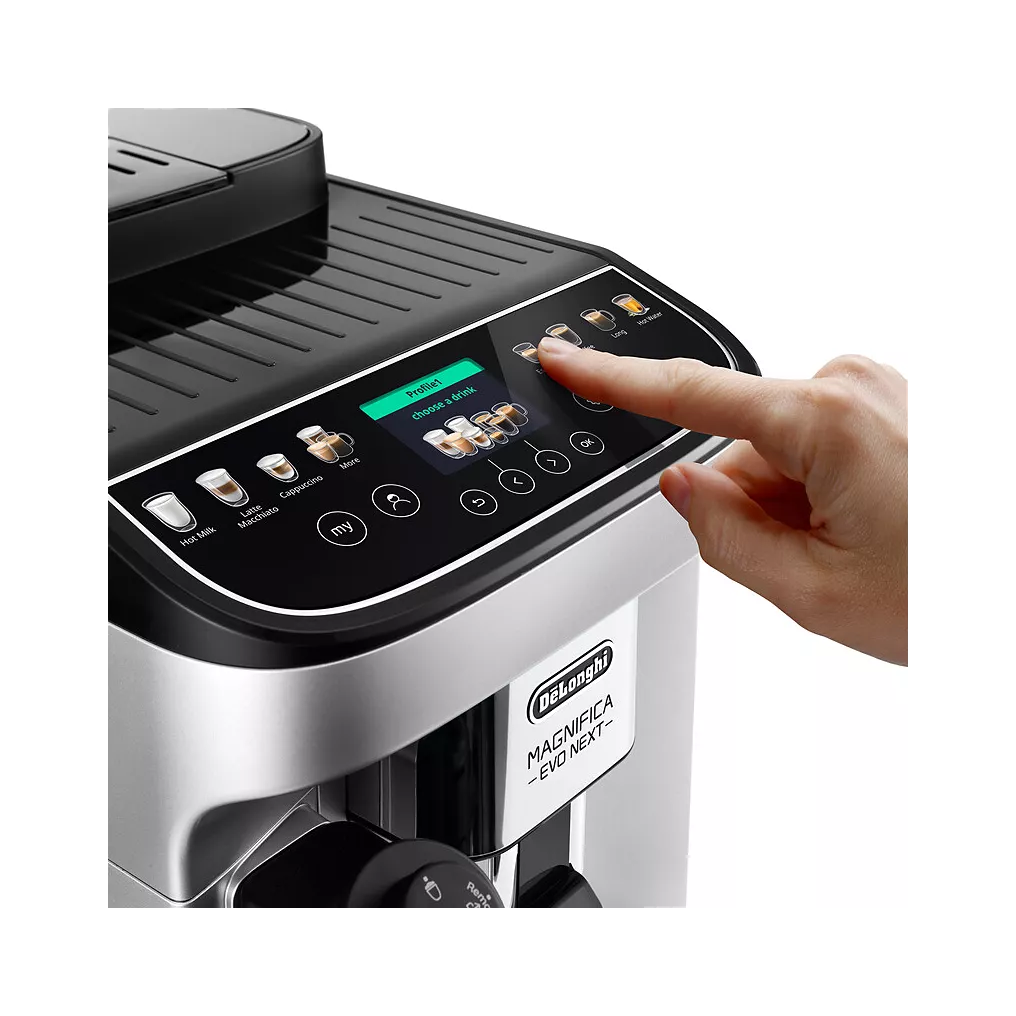Kaffeevollautomat DELONGHI ECAM310.80.SB Magnifica Evo Next Edelstahl – Bild 6