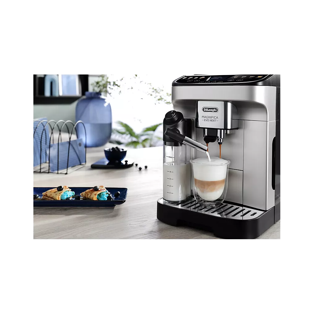 Kaffeevollautomat DELONGHI ECAM310.80.SB Magnifica Evo Next Edelstahl – Bild 3