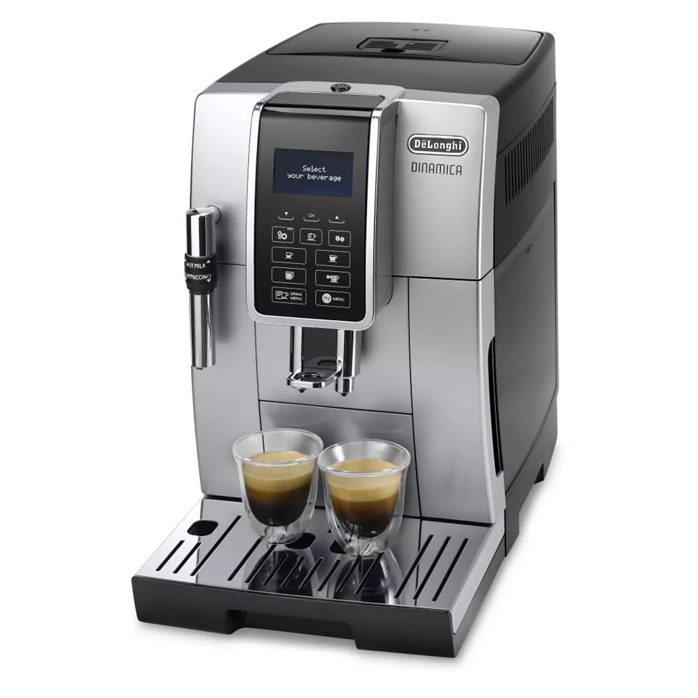 Kaffeevollautomat DELONGHI Dinamica FEB3535.SB Edelstahl
