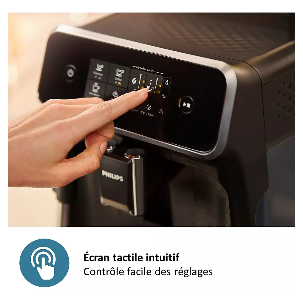 Kaffeevollautomat PHILIPS EP1220/00 Schwarz Matt Serie 1200 – Bild 8