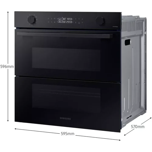 Einbaubackofen SAMSUNG NV7B45502AK DualCookFlex