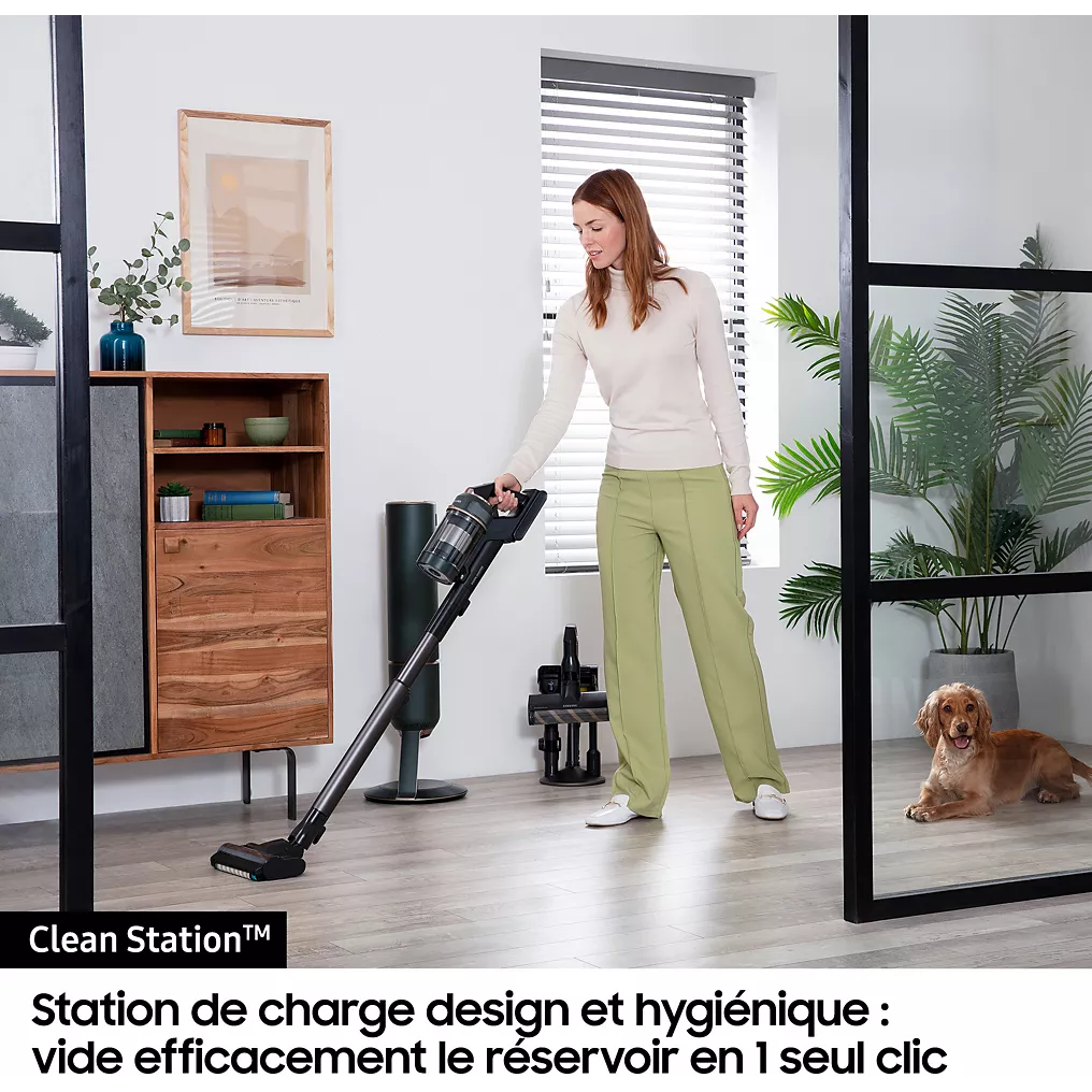 Akku-Staubsauger SAMSUNG Bespoke Jet Plus Complete 2 Akkus – Bild 3