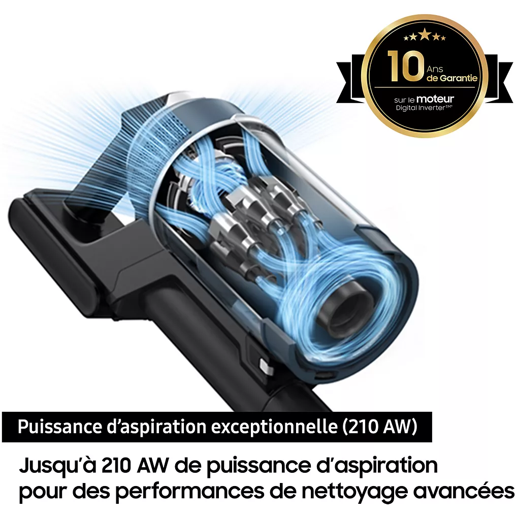 Akku-Staubsauger SAMSUNG Bespoke Jet Plus Complete 2 Akkus – Bild 9