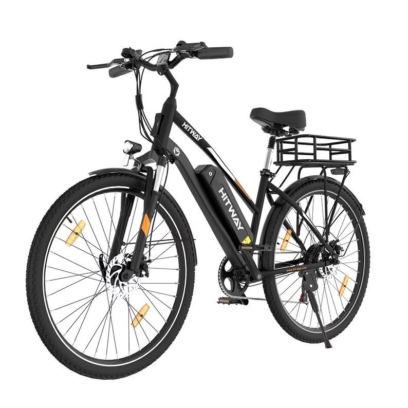 E-Bike Hitway BK27S mit Korb – Bild 2