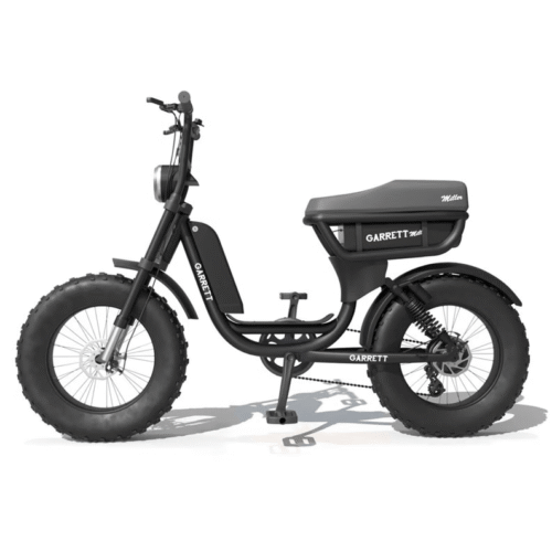 E-Bike Tandem-Cargo garrett miller city , bat double, tout terrain