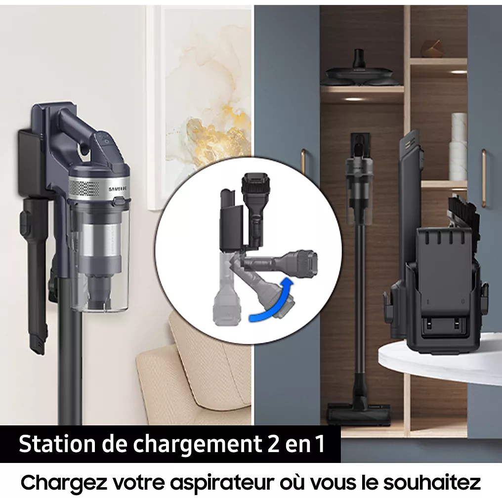 Akku-Staubsauger SAMSUNG Jet 85 Pet VS20C85G2TW – Bild 3