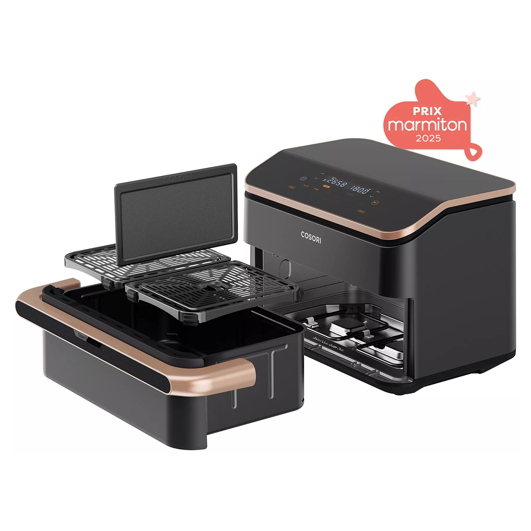 Heißluftfritteuse COSORI 10L Twinfry Chef Edition KOSP0027 – Bild 6