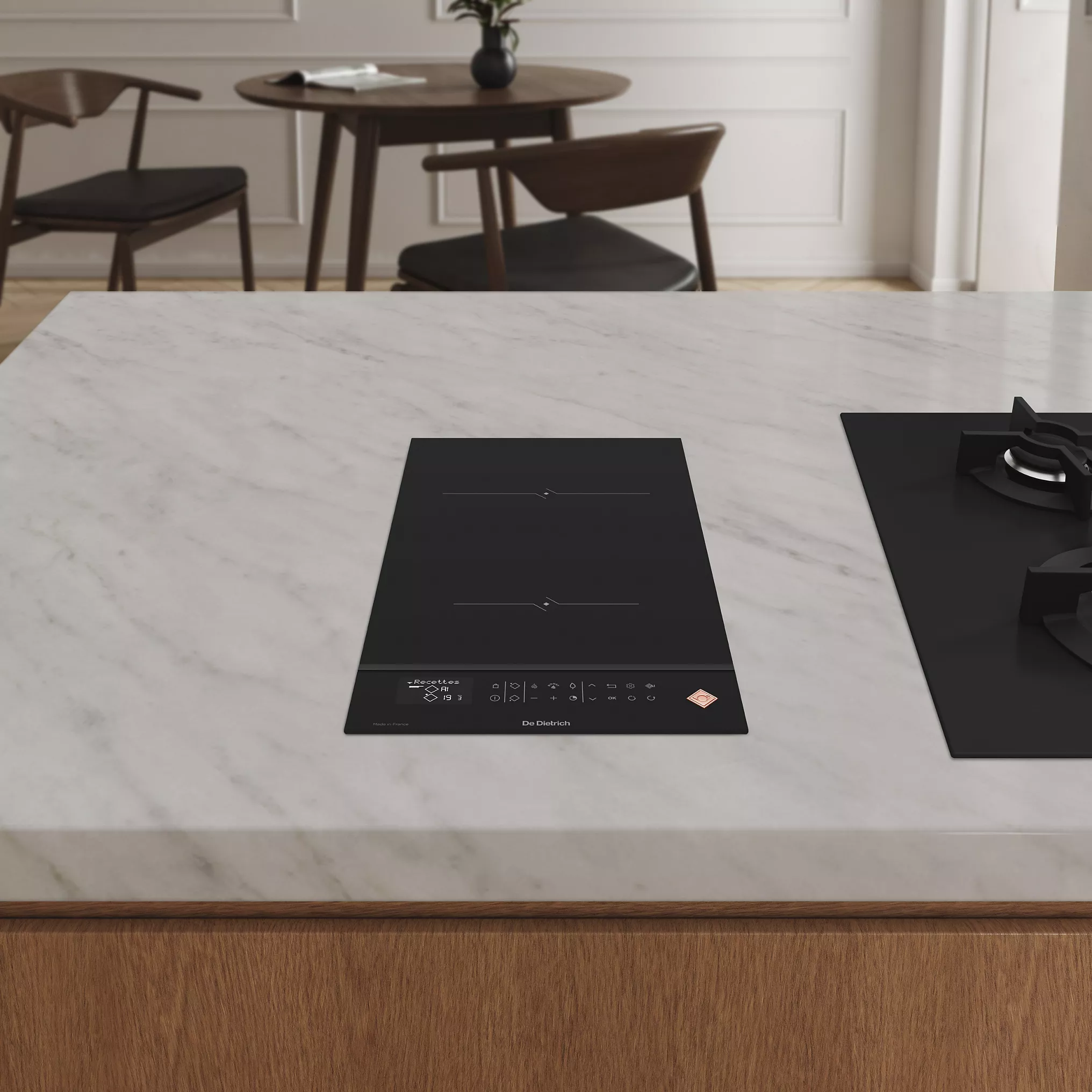Induktions-Domino DE DIETRICH DPI4220H Heritage – Bild 6