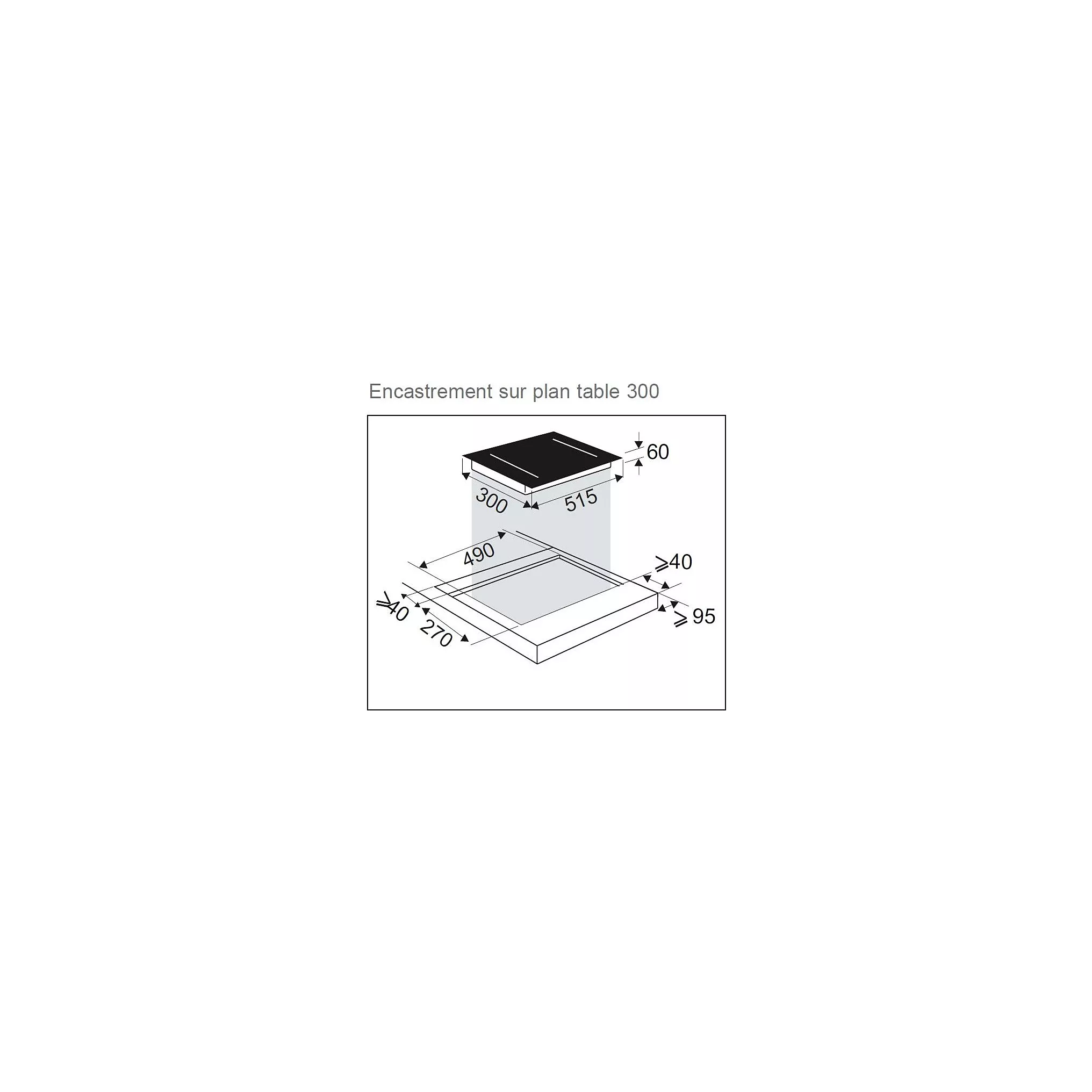 Induktions-Domino DE DIETRICH DPI4220H Heritage – Bild 5