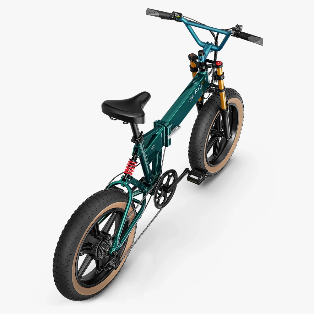 Fiido M1 Pro E-Bike Vtt Fatbike Cargo De Gros Pneus – Bild 3