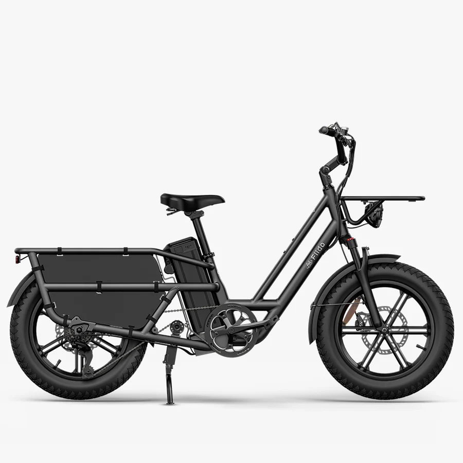 Fiido T2 E-Bike Longtail Fatbike Cargo – Bild 6