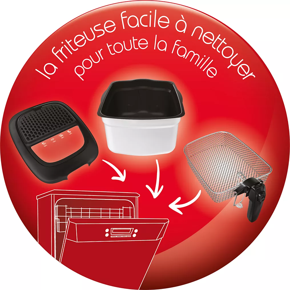 Fritteuse MOULINEX Super Uno AM316D10 – Bild 5