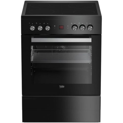 Glaskeramikherd BEKO FSM6730BCS Multifunktion Katalyse