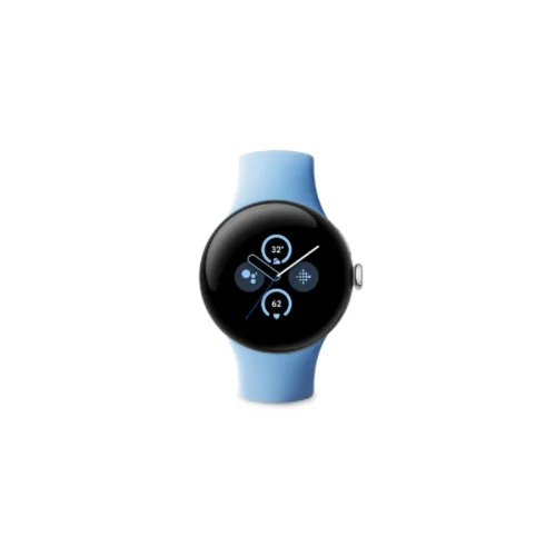 Smartwatch Google Pixel Watch 2 Poliert Blau Azure