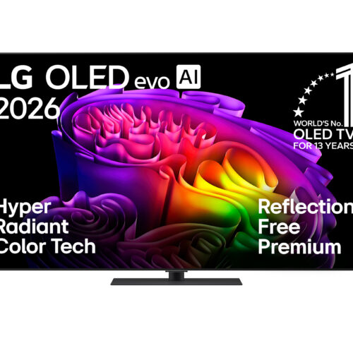 LG OLED65G69LS.AEU – 65 Zoll OLED evo AI TV G6 4K Fernseher mit Standfuß