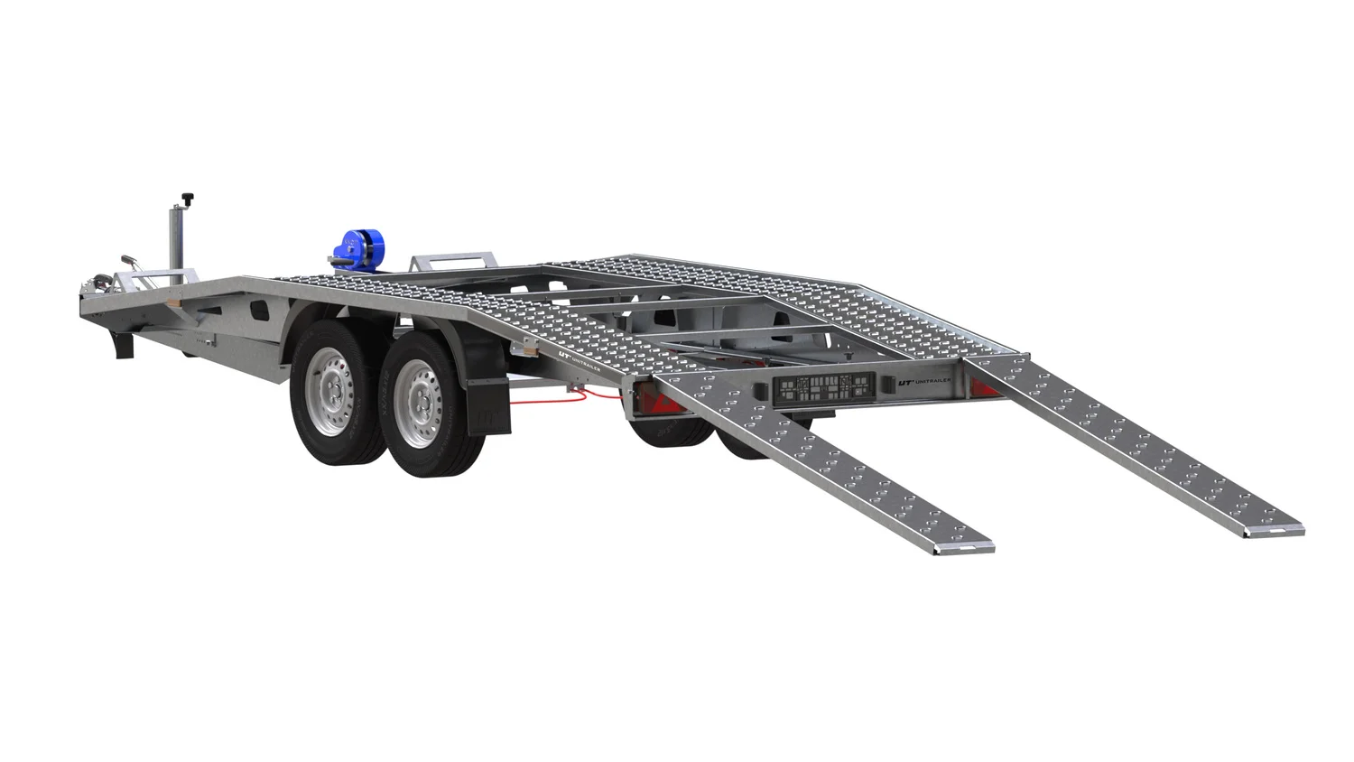 LOHR SWITZERLAND TAILWAY DOUBLE 450×200 UNITRAILER TEMPO 4520 zGM 3000 KG – Bild 4