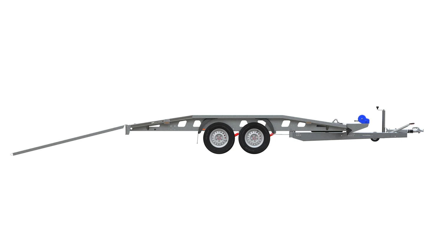 LOHR SWITZERLAND TAILWAY DOUBLE 450×200 UNITRAILER TEMPO 4520 zGM 3000 KG – Bild 3
