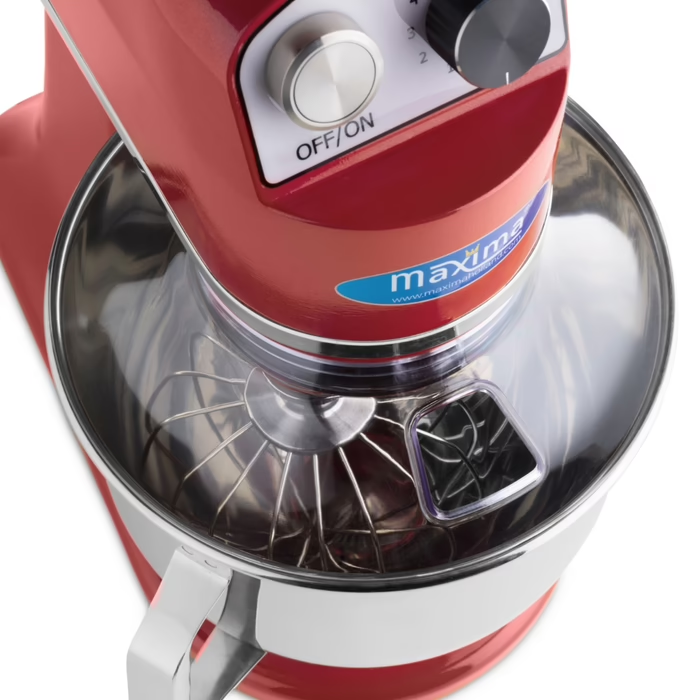 Maxima Planetenrührmaschine 7 L – bis 2 kg Teig Himbeerrot – Bild 7