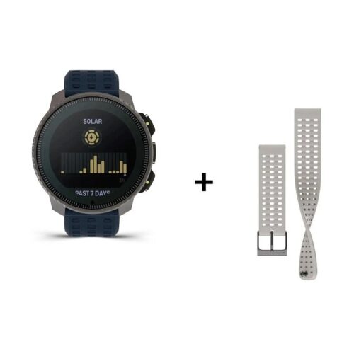 Suunto Grünical Titanium Solar + Athletic 4 Armband – 22 mm