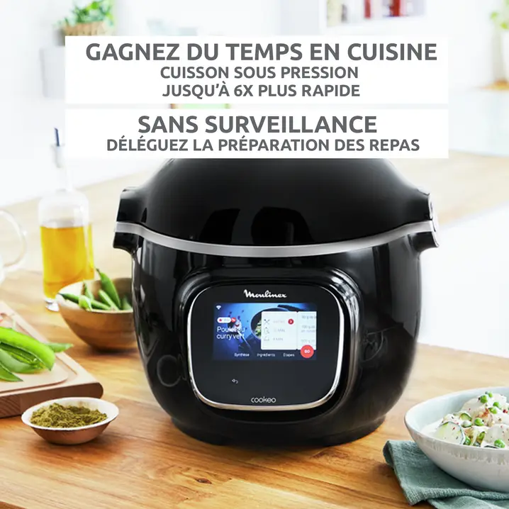 Moulinex Cookeo Touch Wifi Schwarz – Bild 2