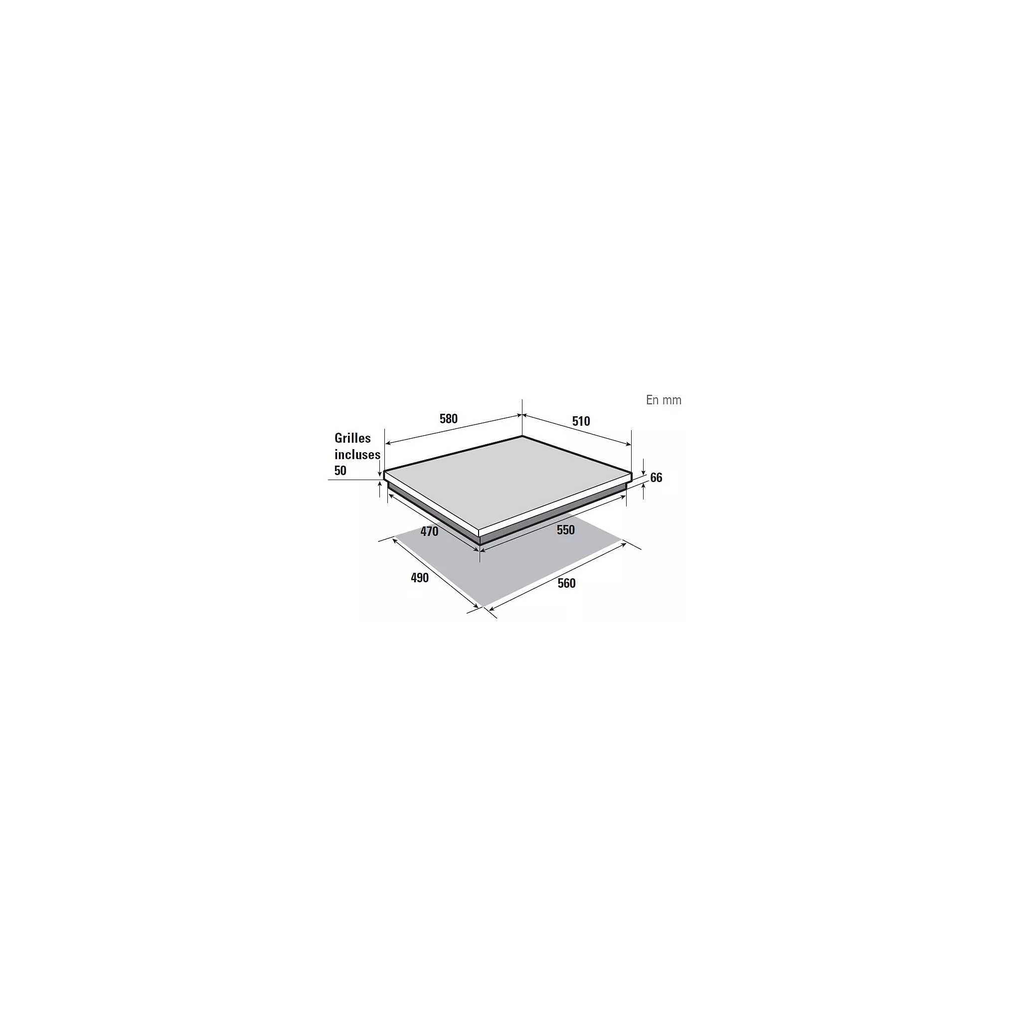 Kombi-Induktions-Gas-Kochfeld BRANDT BPI6413BM – Bild 4
