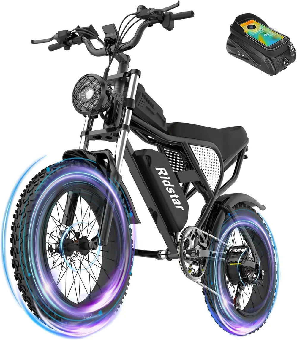 Ridstar Q20 1500W 48V 20AH Fatbike E-Bike