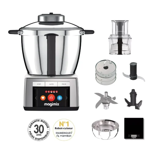 Küchenmaschine mit Kochfunktion Magimix Cook Expert Chrom Matt 18900