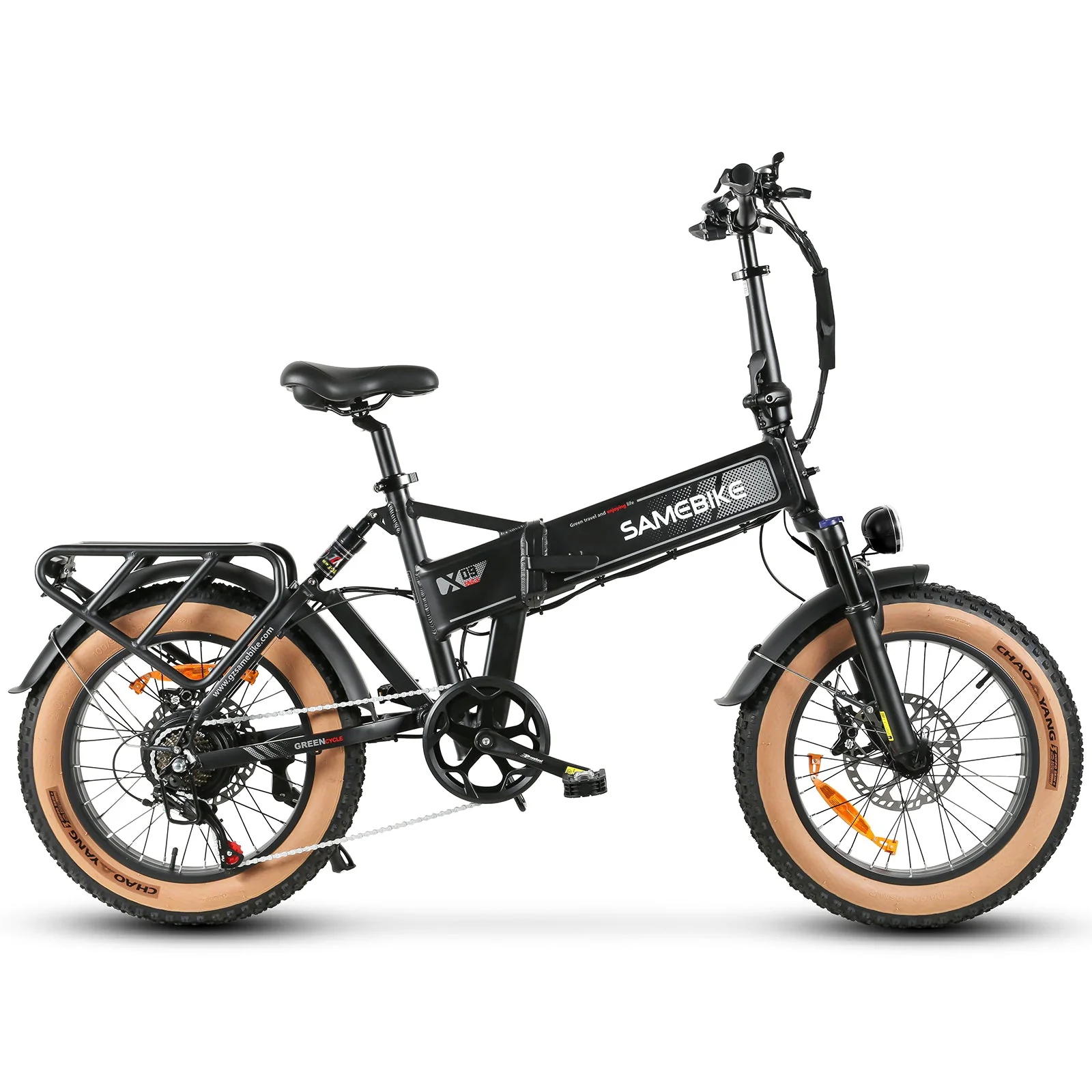 E-MTB SAMEBIKE XWLX09-II 1000W Fat Tire – Bild 5