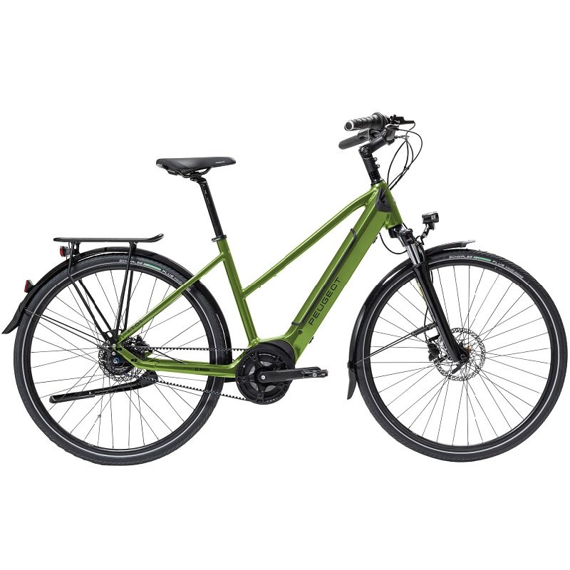 E-Bike Peugeot eT01 Belt Mixte PowerTube Nexus 5