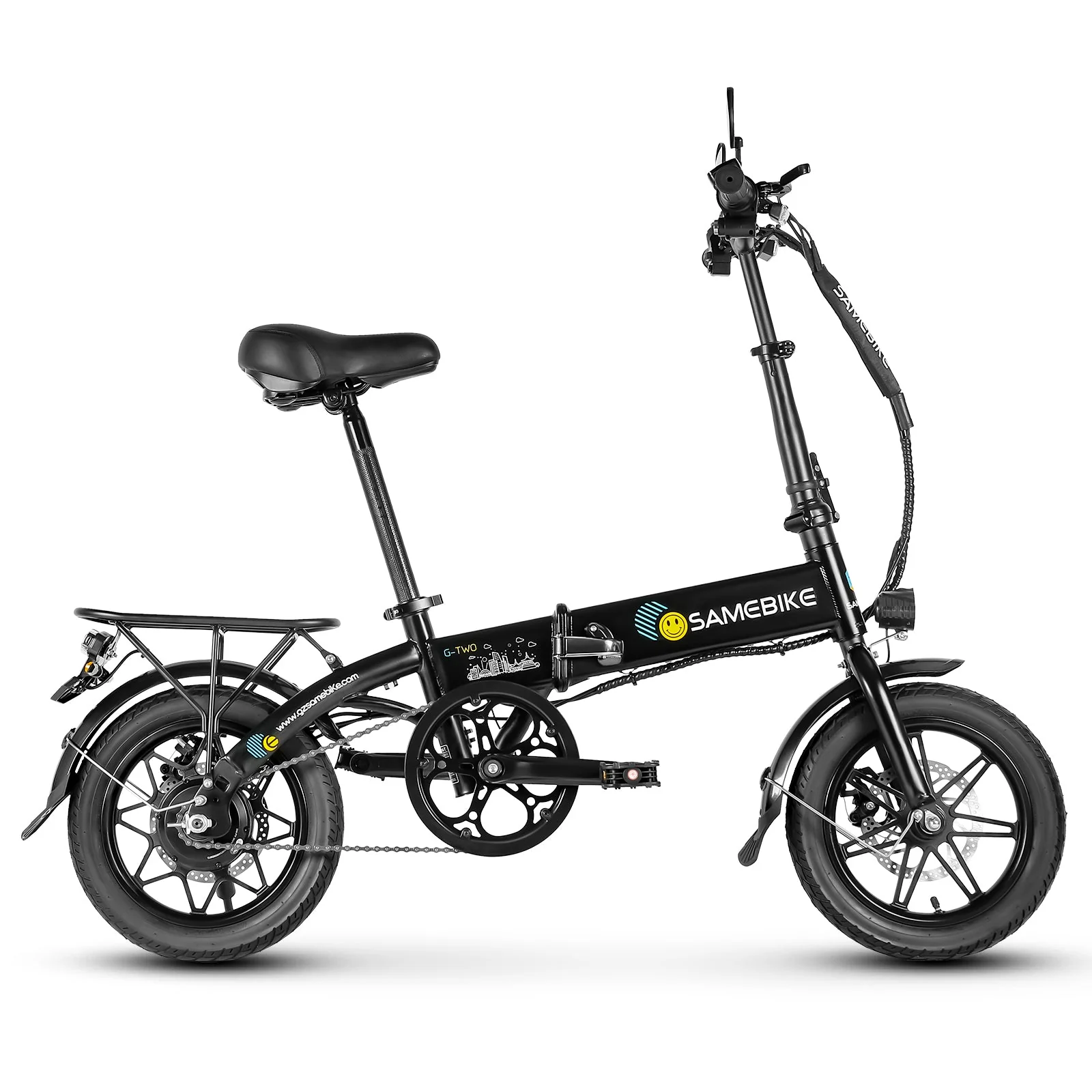 E-Bike SAMEBIKE YINYU14 350W Motor – Bild 3