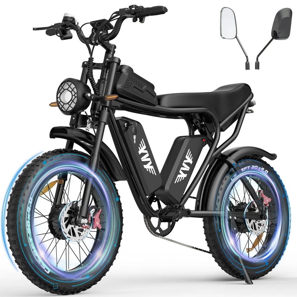 E-Bike YVY K20Pro 2000W à Fatbikes à Doppelmotor