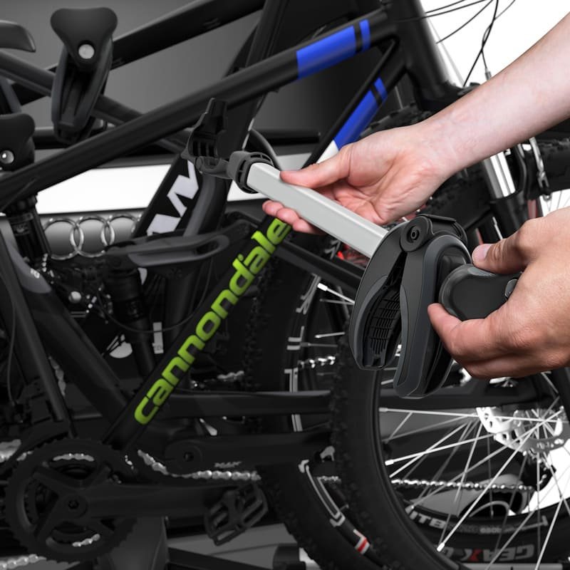 Thule Kupplungsfahrradträger VeloSpace XT 3 Fahrräder Schwarz – Bild 9
