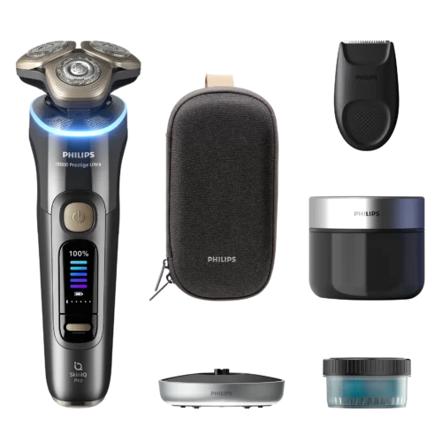 Philips i9000 Prestige Ultra Elektrischer Rasierer 100% wasserdicht