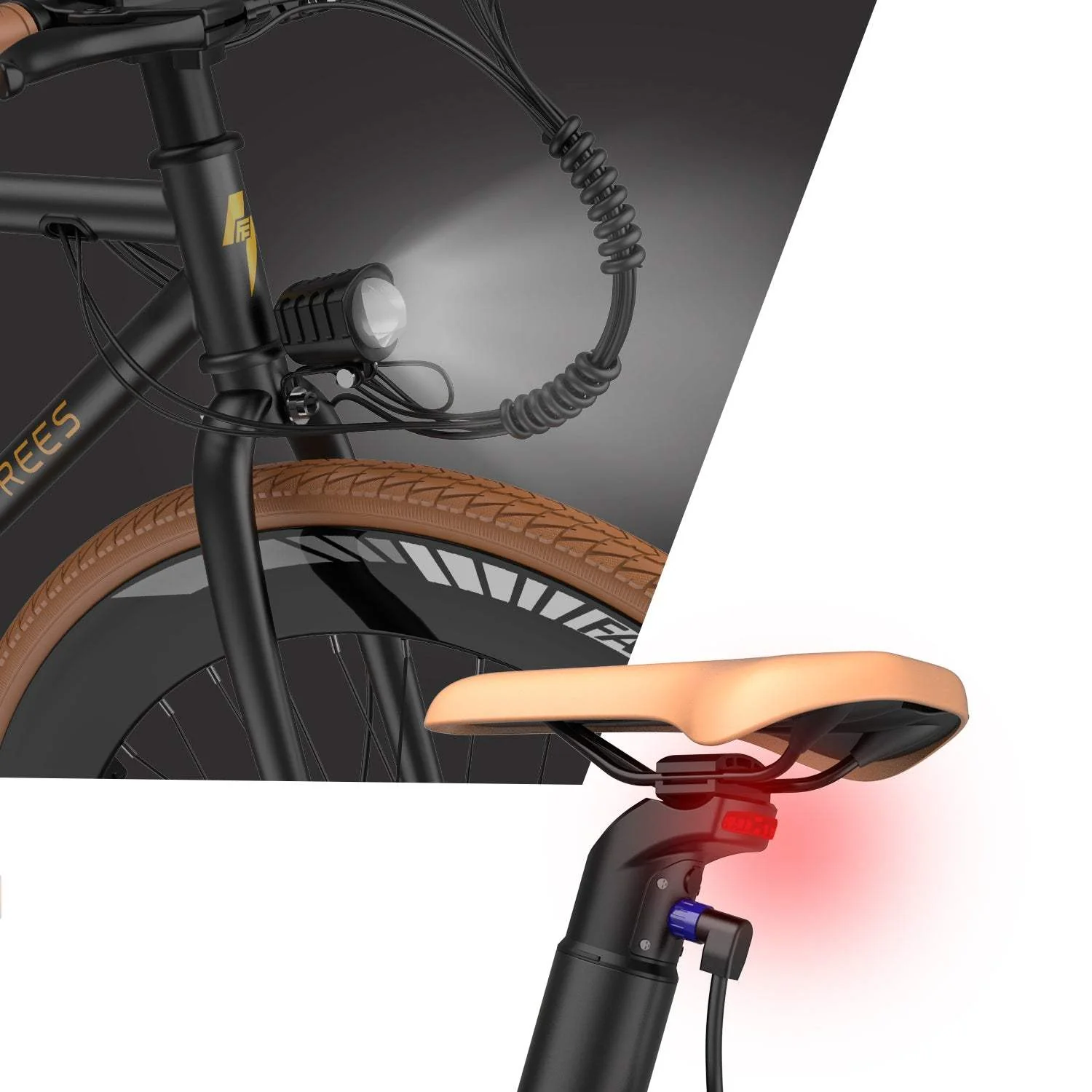 E-Rennrad Fafrees F1 250W 700×38C – Bild 8