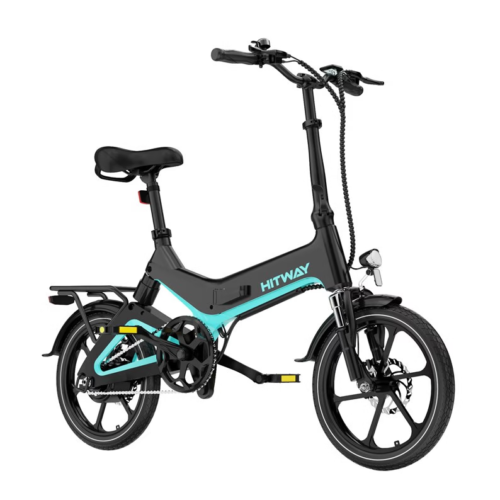 Klapp-E-Bike Hitway BK2 16″ ohne Korb