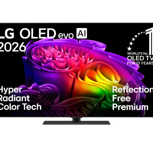LG OLED55G69LS.AEU – 55 Zoll OLED evo AI TV G6 4K Fernseher mit Standfuß