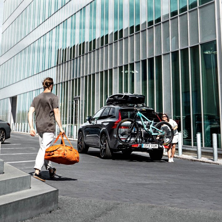 Kupplungsfahrradträger Thule EasyFold XT 2 Fahrräder – Bild 2