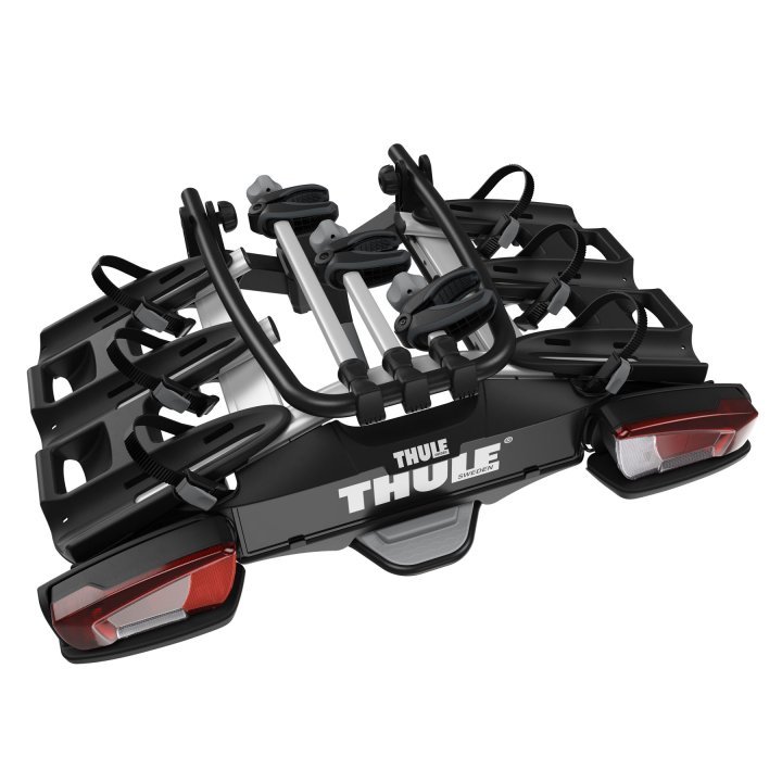 Kupplungsfahrradträger Thule VeloCompact 13-pin 3 Fahrräder Schwarz – Bild 6